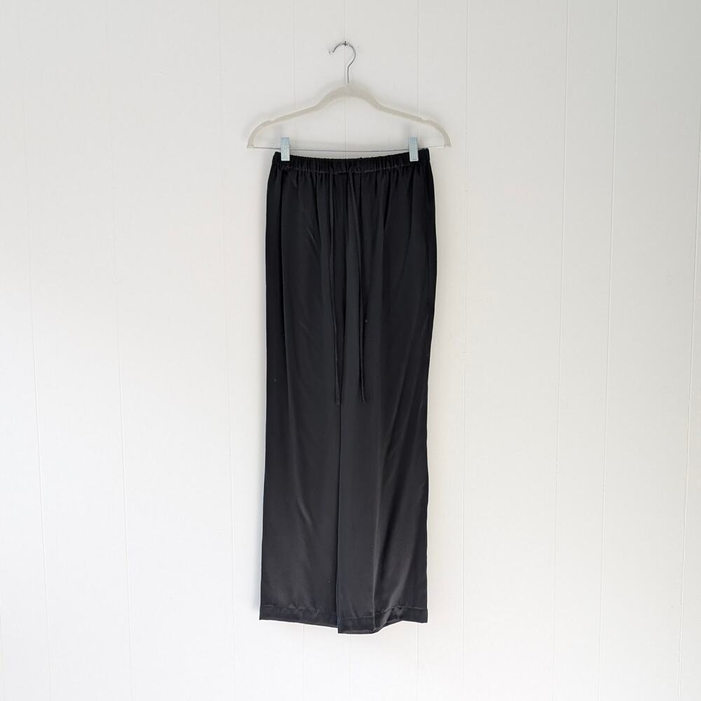 Reformation Black Wide Leg Pants